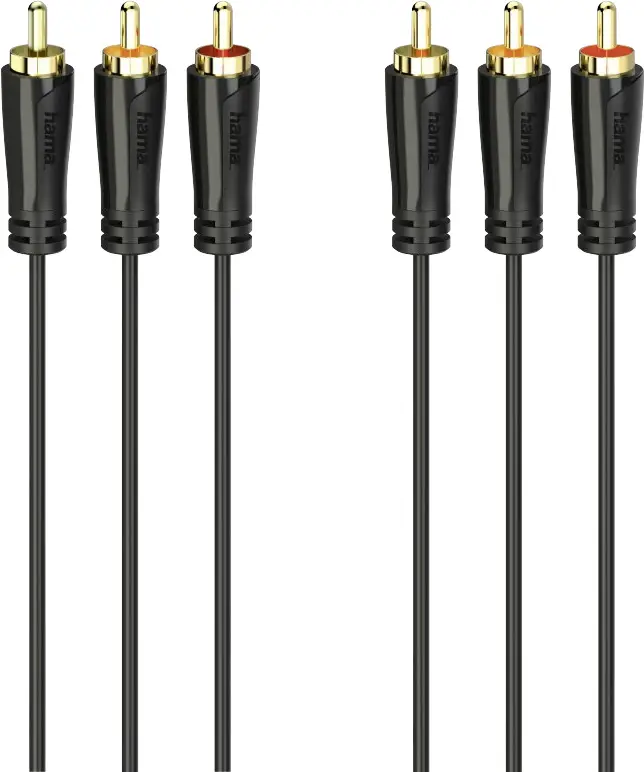 Аудио/видеокабель Hama 00205150, RCA/Cinch, 1,5 м