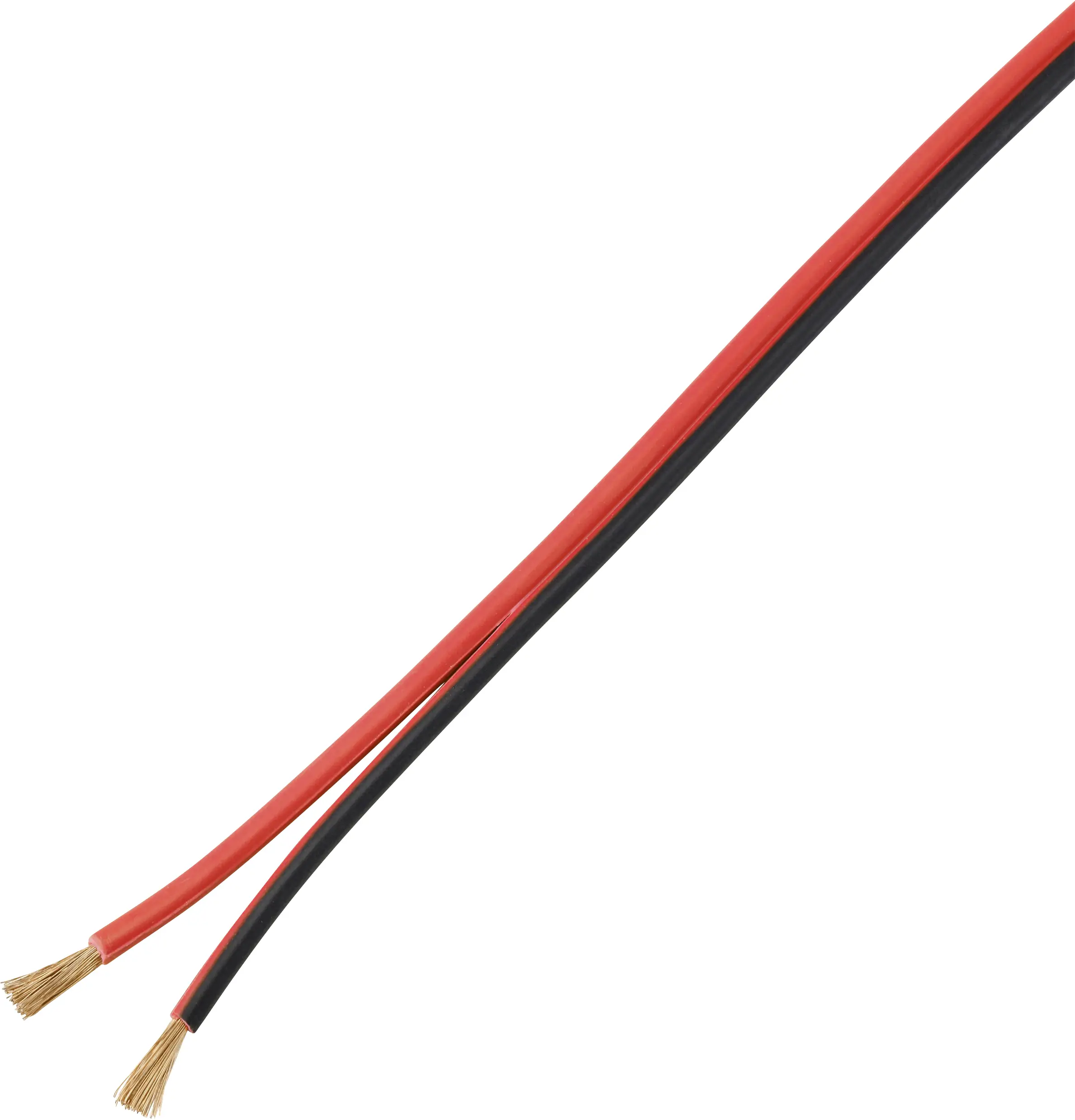 Акустичний кабель TRU COMPONENTS TC-9202508, 2 x 2,5 мм², чорно-червоний, 100 м