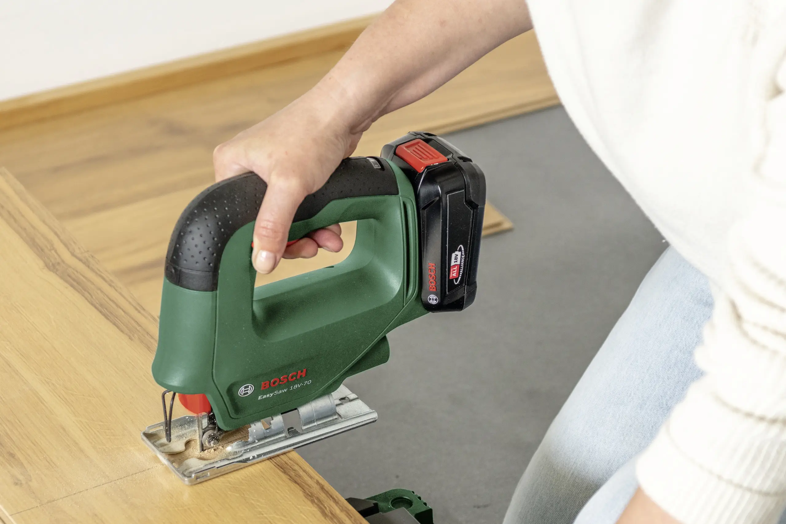 Аккумуляторный лобзик Bosch Home and Garden EasySaw 18V-70 0603012000 без аккумулятора 18 В 0 А·ч