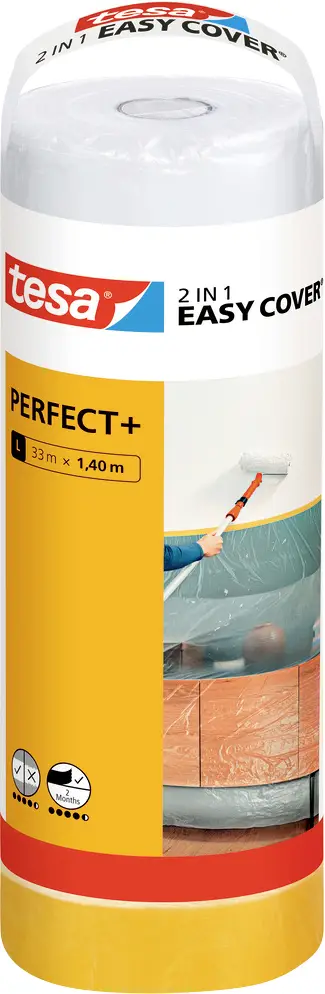 tesa 56574-00000-00 Защитная пленка Easy Cover Perfect+ (Д x Ш) 33 м x 1,40 м 33 м 1 комплект
