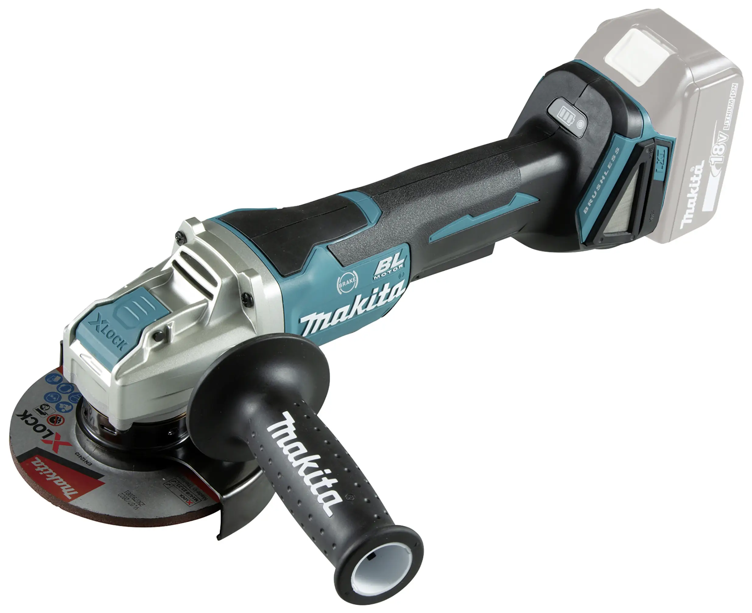 Makita DGA520ZX1 Аккумуляторная угловая шлифовальная машина DGA520ZX1