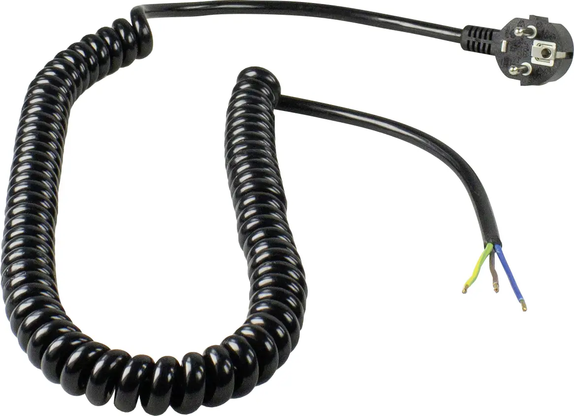 кабель AS Schwabe 70428, H05VV-F 3G 1,5 мм², 4 м
