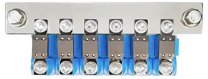 Держатель предохранителя Victron Energy CIP050060000 на 6 контактов, держатель предохранителя для солнечных батарей.