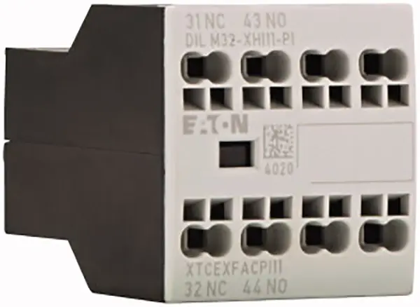 Вспомогательный коммутационный блок Eaton DILM32-XHI11-PI 199309, 4 А, 1 шт.