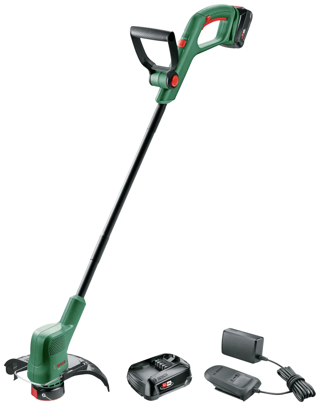 Акумуляторний тример Bosch Home and Garden EasyGrassCut 18V-260, включаючи 2 акумулятори 18V 2Ah, максимальна ширина скошування: 2