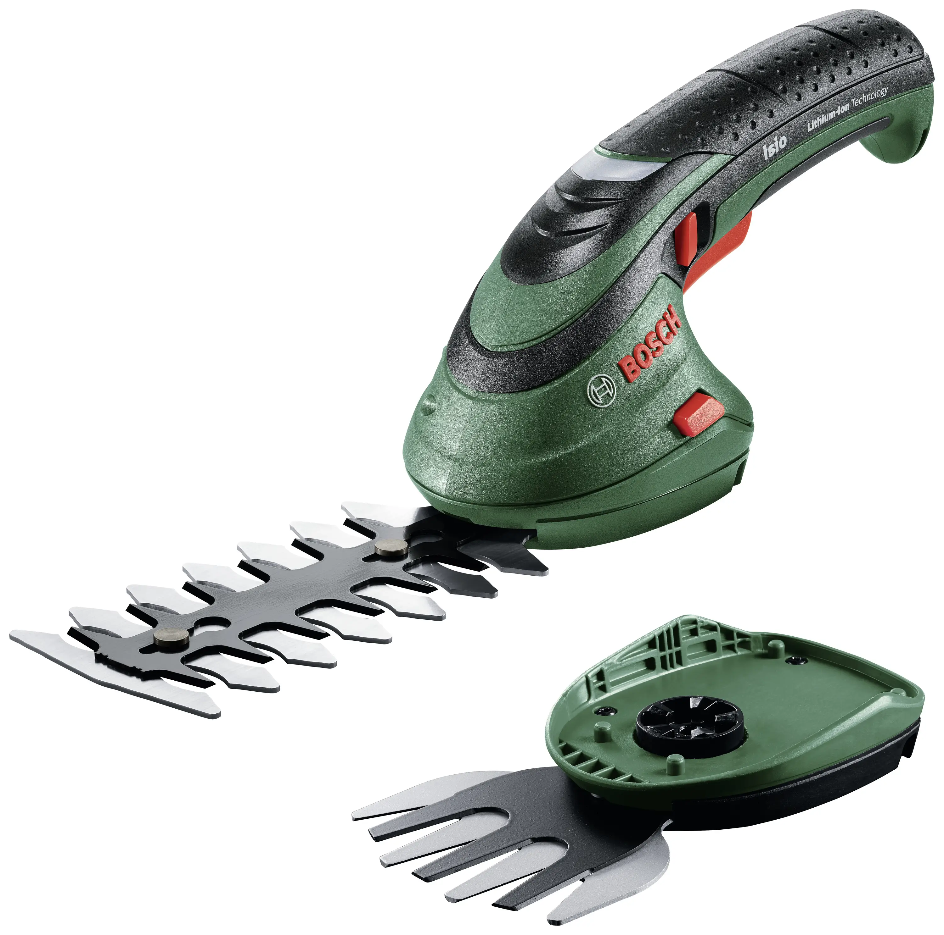 Аккумуляторные садовые ножницы Bosch Home and Garden 0600833108 Isio для стрижки травы и кустарников, литий-ионный аккумулятор 3,6