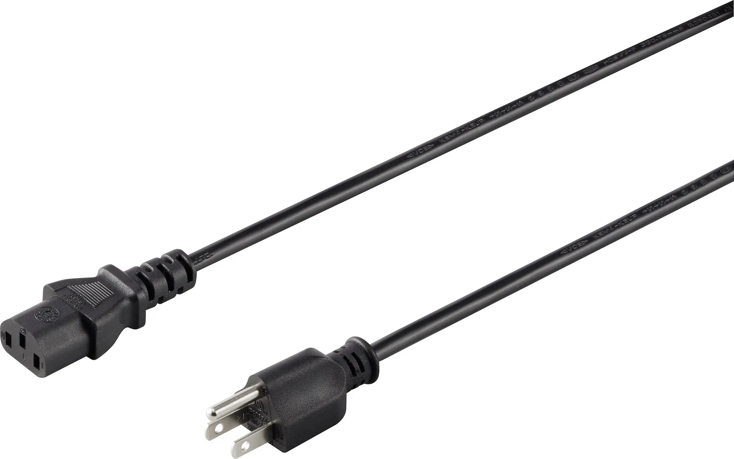 Низкотемпературный кабель Sygonix SY-5042736, SJT 3X 18 AWG, 115 В, 10 А, 2,00 м
