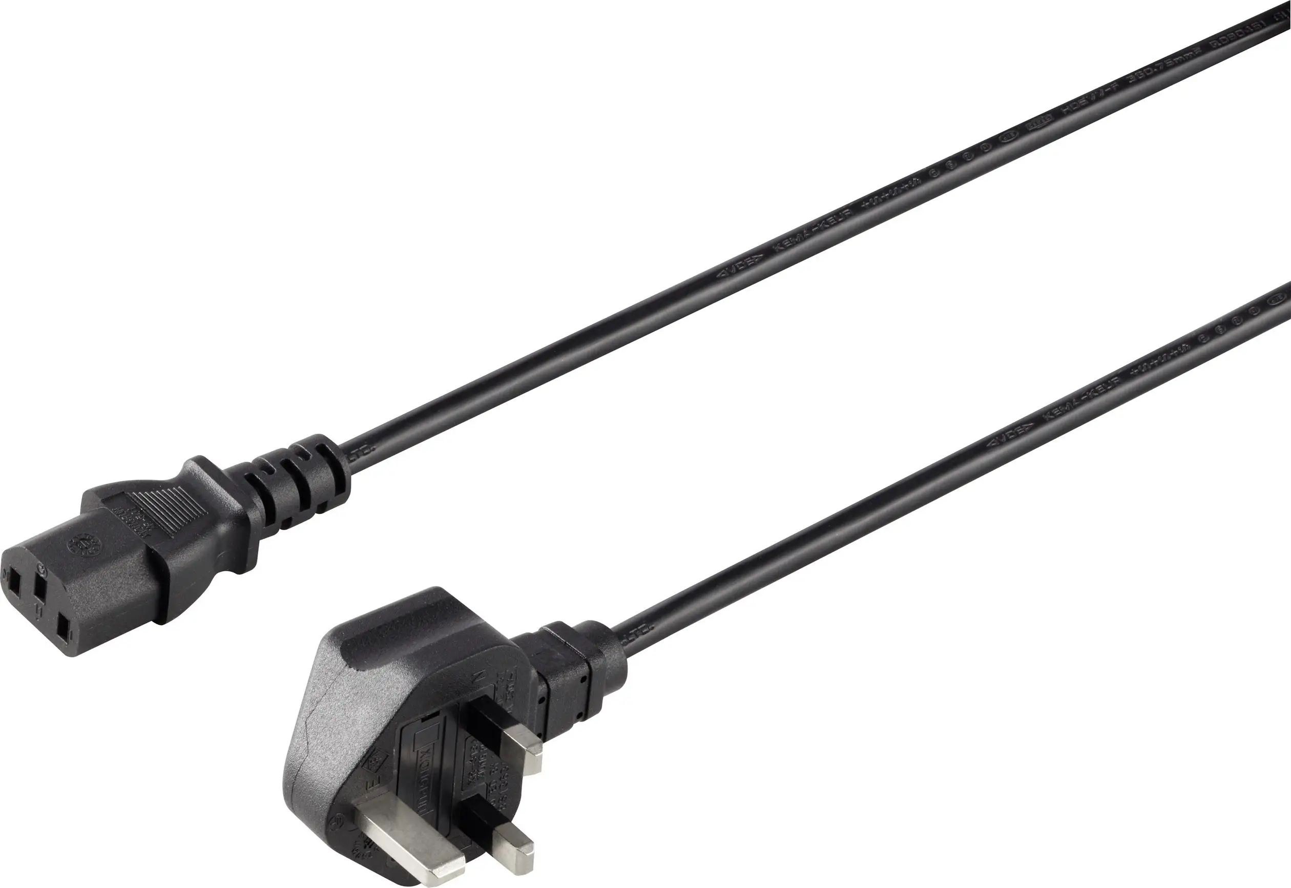 Низкотемпературный кабель Sygonix SY-5042738, H05VV-F 3G 0,75 мм², 230 В, 10 А, 2,00 м