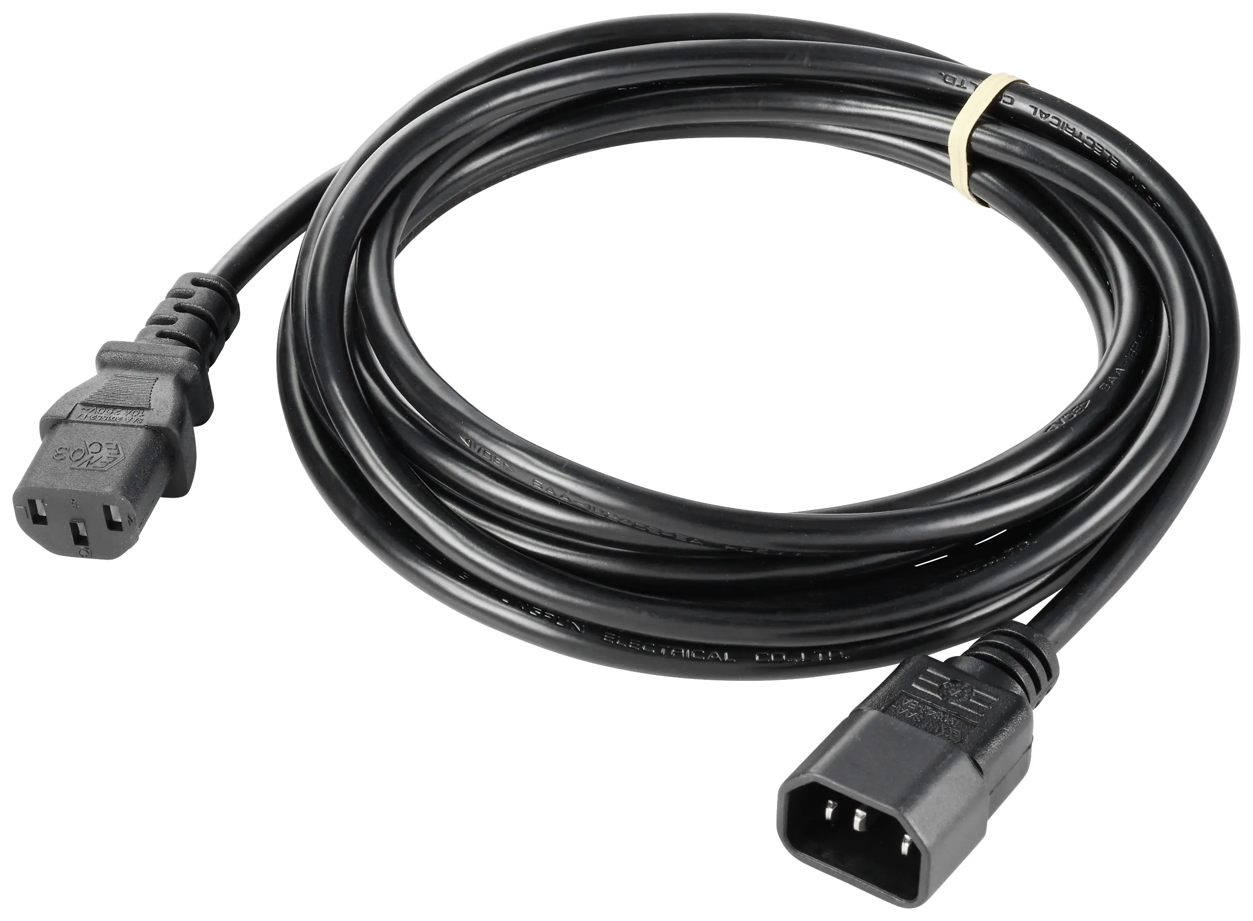 Низкотемпературный удлинитель Sygonix SY-5044234, H05VV-F 3G 1 мм², 230 В, 10 А, 3,50 м
