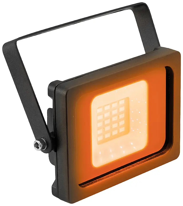 Уличный светодиодный прожектор Eurolite LED IP FL-10 SMD оранжевого цвета 51914913, мощность 10 Вт, цвет светодиода: ультрафиолето
