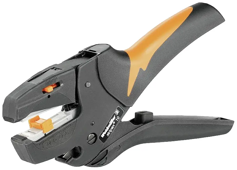 Weidmüller STRIPAX ZERT 9017330000 Інструмент для зняття ізоляції з ножицями для кабелів перерізом від 0,08 до 10 мм², від 8 до 28