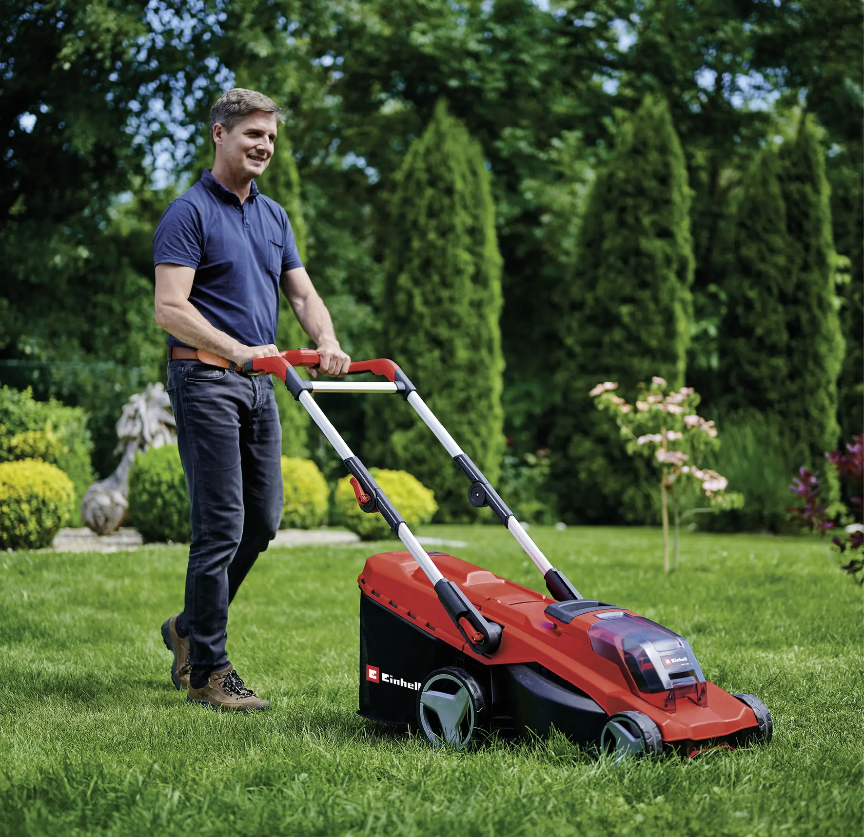 Einhell Professional GP-CM 36/41 Li - Solo Бездротова газонокосарка Без зарядного пристрою, без акумулятора Максимальна ширина ско