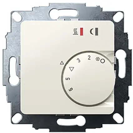 Комнатный термостат Eberle UTE 2800-R-RAL1013-G-50 547816053402, скрытый, 1 шт.