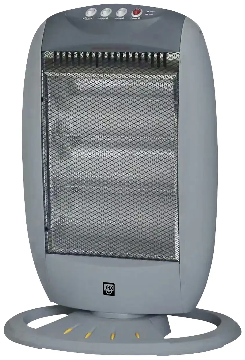 Галогенний обігрівач SHX SHX24HS1200 30 м² сріблястий, чорний