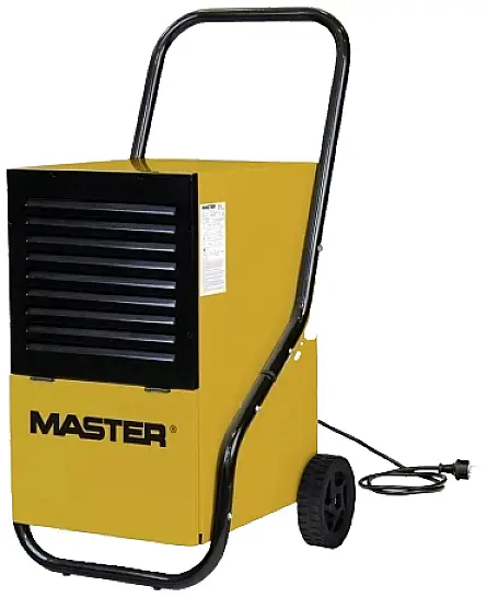 Строительная сушилка Master Climate Solutions DH 752, 701 м³, 900 Вт, 1,95 л/ч, желто-черная.