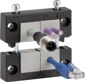 TRU COMPONENTS DVK 6/4 Вхідна планка для кабелів Максимальний монтажний діаметр 16 мм чорний поліамід 1 шт.