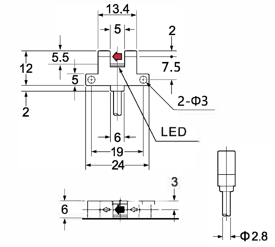 Фотоелемент TRU COMPONENTS SK-206NA-W TC-10329312 для ввімкнення світла та темряви 1 шт.