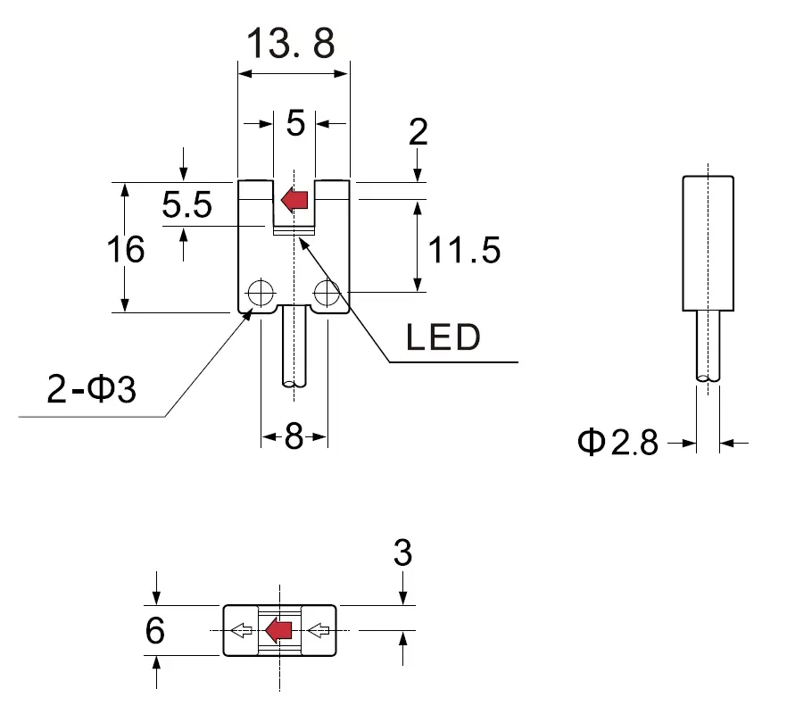 Фотоелемент TRU COMPONENTS SK-201NA-W TC-10329328 для ввімкнення світла та темряви 1 шт.