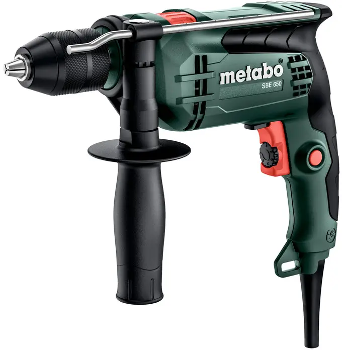 Ударний дриль Metabo SBE 650 потужністю 650 Вт