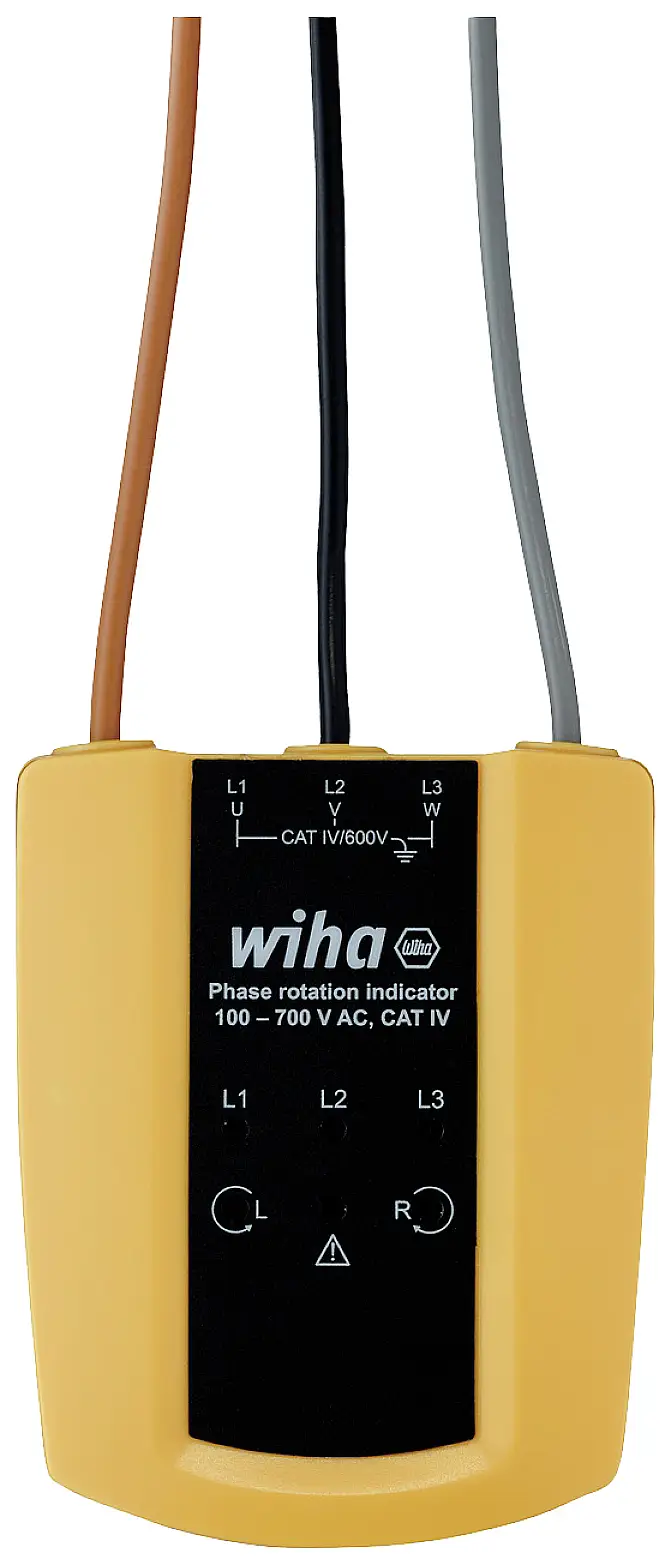 Измеритель последовательности фаз Wiha 45221 CAT III 1000 В, CAT IV 600 В