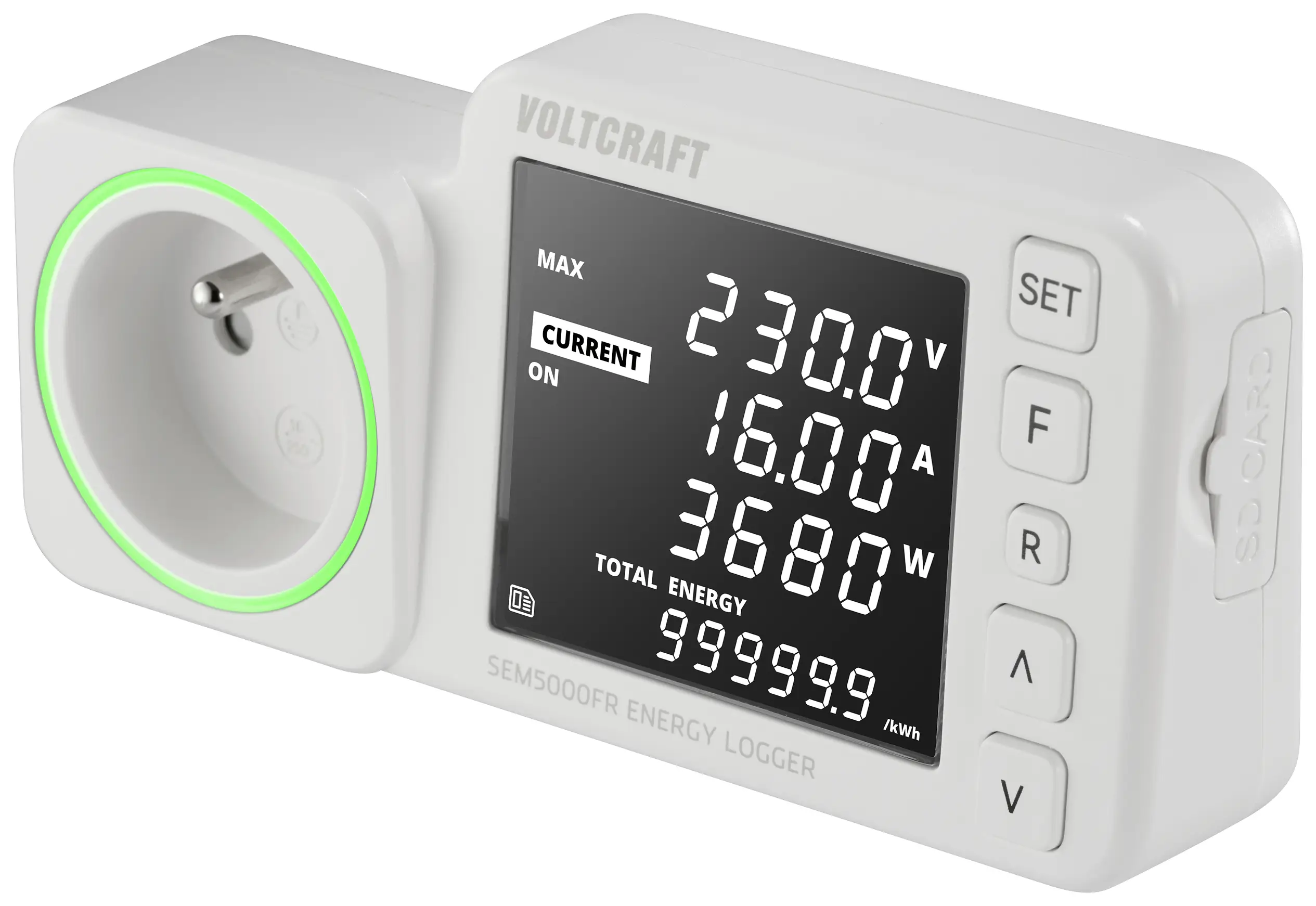 Счетчик стоимости электроэнергии VOLTCRAFT SEM5000 FR VC-12936575