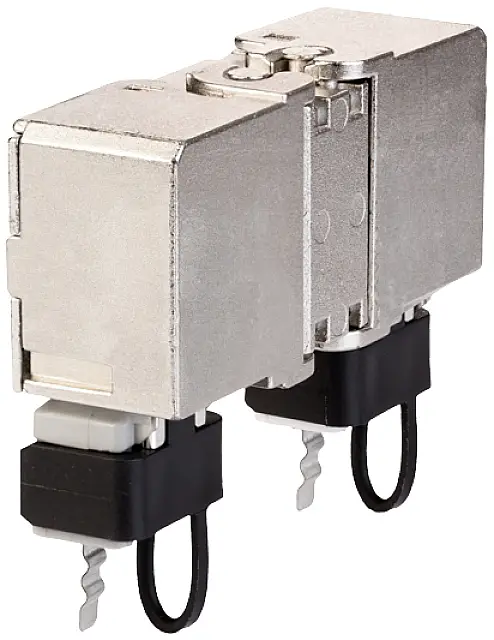 Адаптер RJ45 Metz Connect 130863-06-E 130863-06-E, CAT 7a, 0 мм, 1 шт.