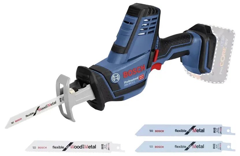 Аккумуляторная сабельная пила Bosch Professional GSA 18V-LI C 06016A5004 без аккумулятора 18 В