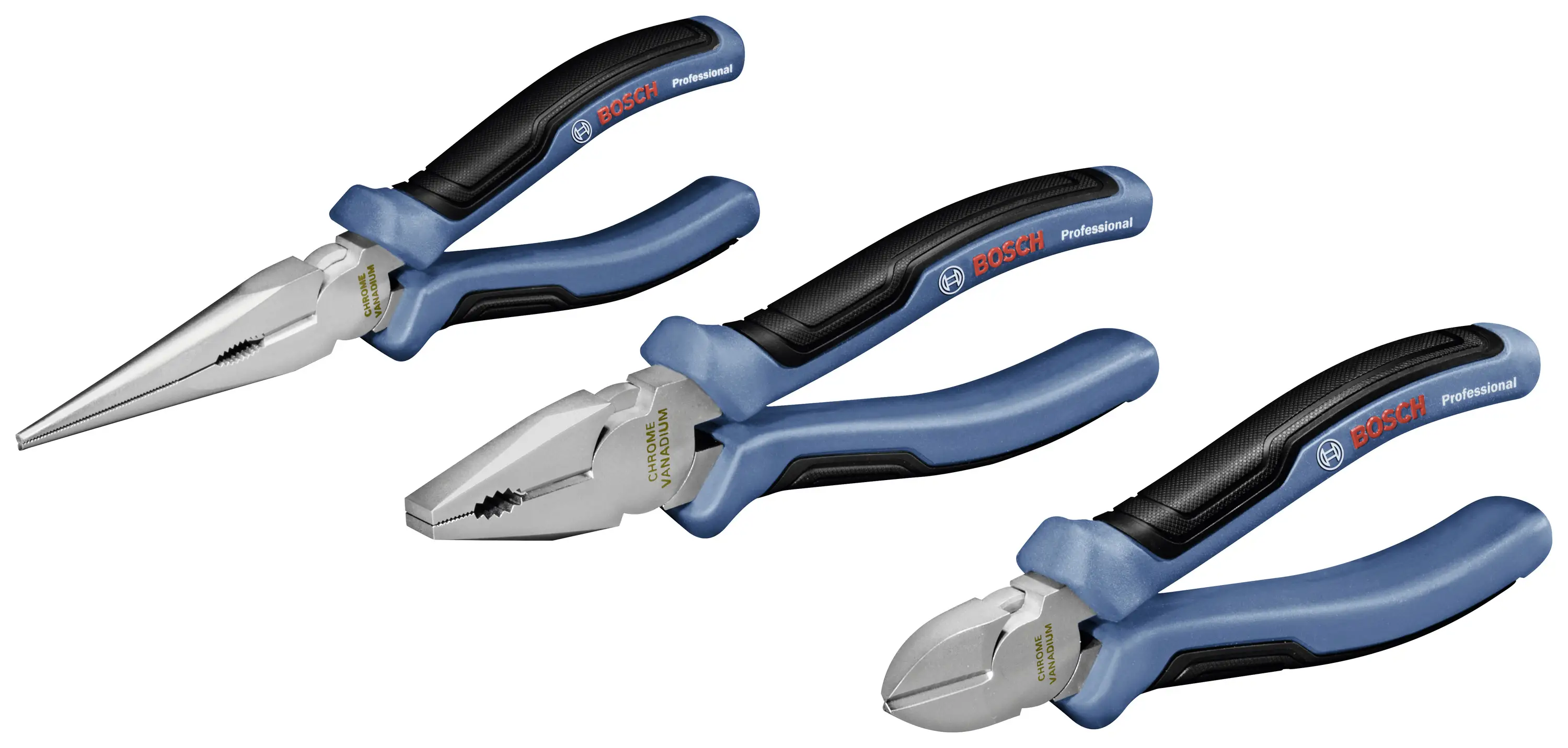Bosch Professional 1600A016BG для мастерской Набор плоскогубцев 3 шт.