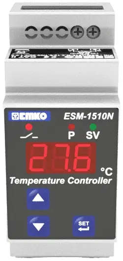 Emko ESM-1510-N PTC Термостат -50...150 °C Реле 10 А (Д x Ш x В) 61,2 x 35 x 90 мм