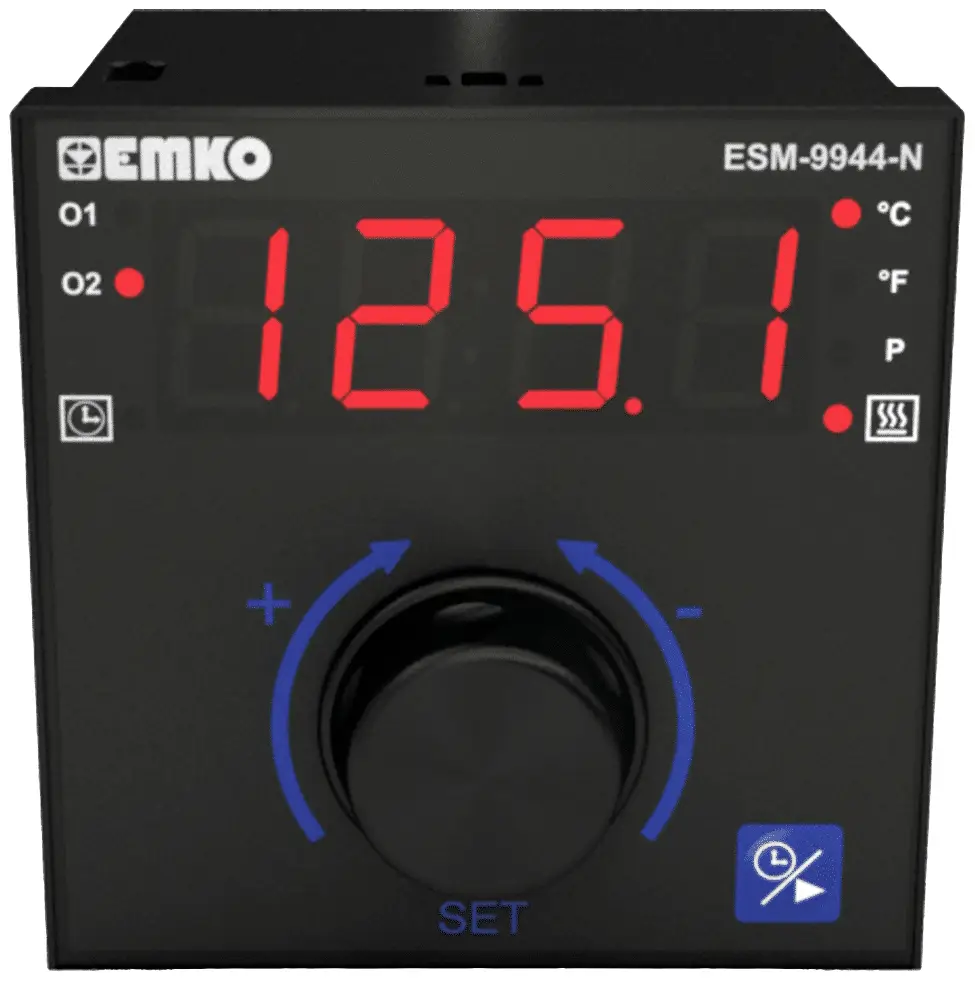 Emko ESM-9944-N Термостат Pt100 -200 до +1700 °C Реле 5 А (Д x Ш x В) 100 x 96 x 96 мм