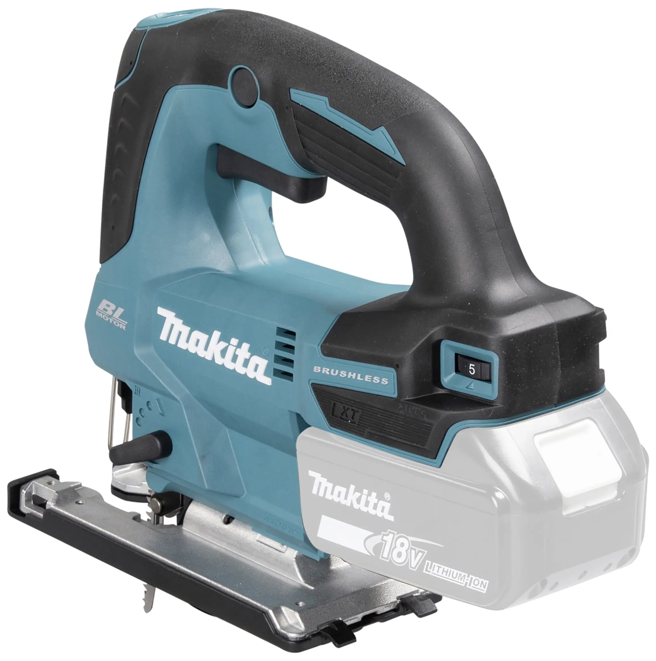Акумуляторний лобзик Makita DJV184Z DJV184Z без акумулятора, без зарядного пристрою 18 В Кількість акумуляторів у комплекті 0