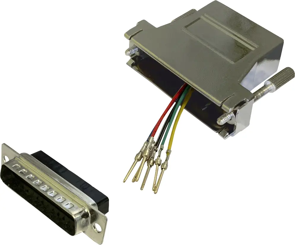 BKL Electronic 10121129 Адаптер D-SUB 25-контактный штекер - гнездо RJ12