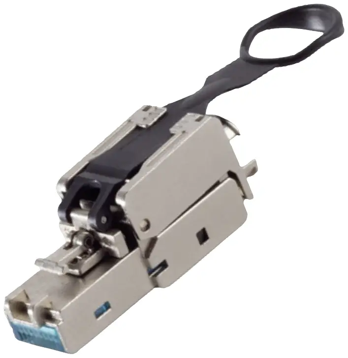 Разъем RJ45 BKL Electronic 10121203, RJ45 Cat6, CAT 6a, контакты: 8P8C, 1 шт.
