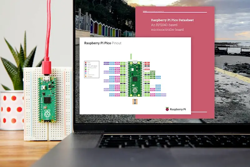 Мікроконтролер Raspberry Pi® Pico W RP-PICO-W