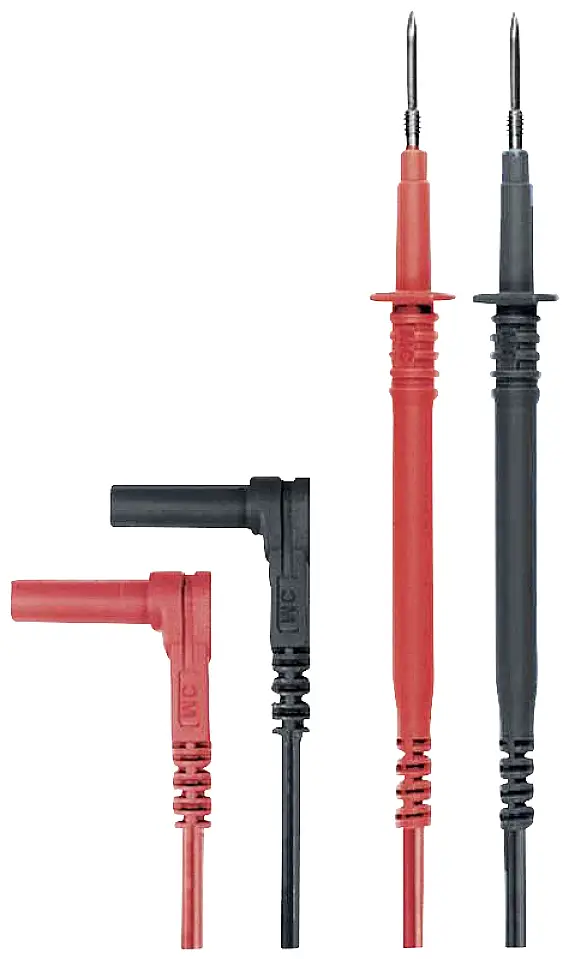 Gossen Metrawatt KS17-S Измерительный провод-щуп, разъем «папа» 4 мм, 1,50 м, красный/черный, 1 шт.