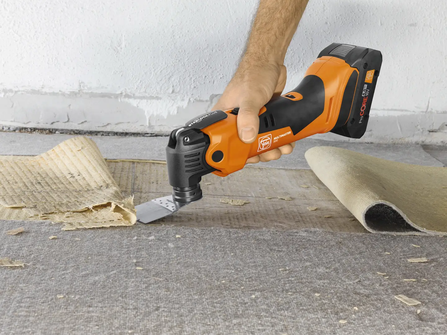 Fein Multimaster AMM 500 Plus Top 71293863000 Акумуляторний багатофункціональний інструмент без акумулятора, без зарядного пристро