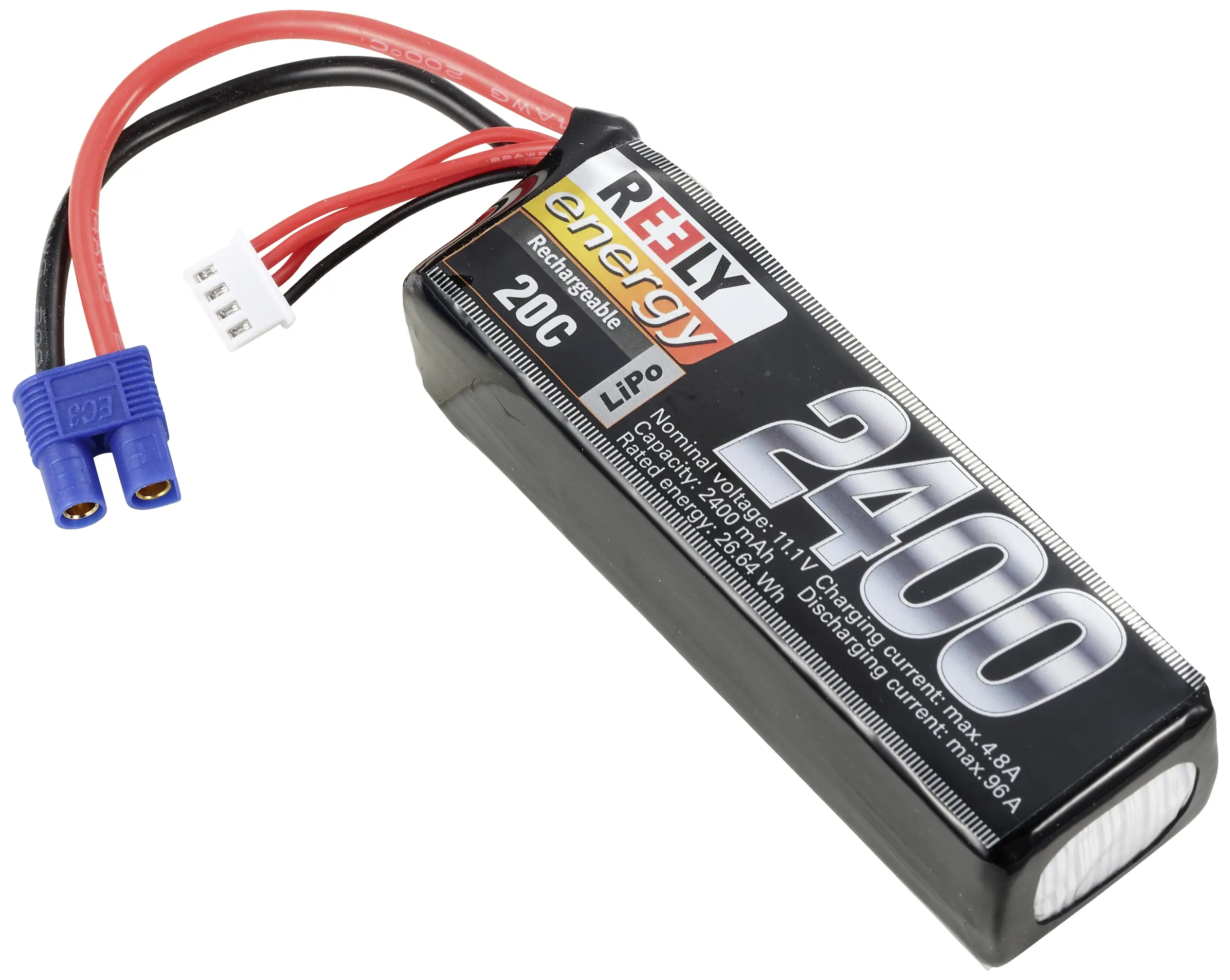 Аккумулятор Reely Softcase EC3 11,1 В 2400 мАч 20C LiPo