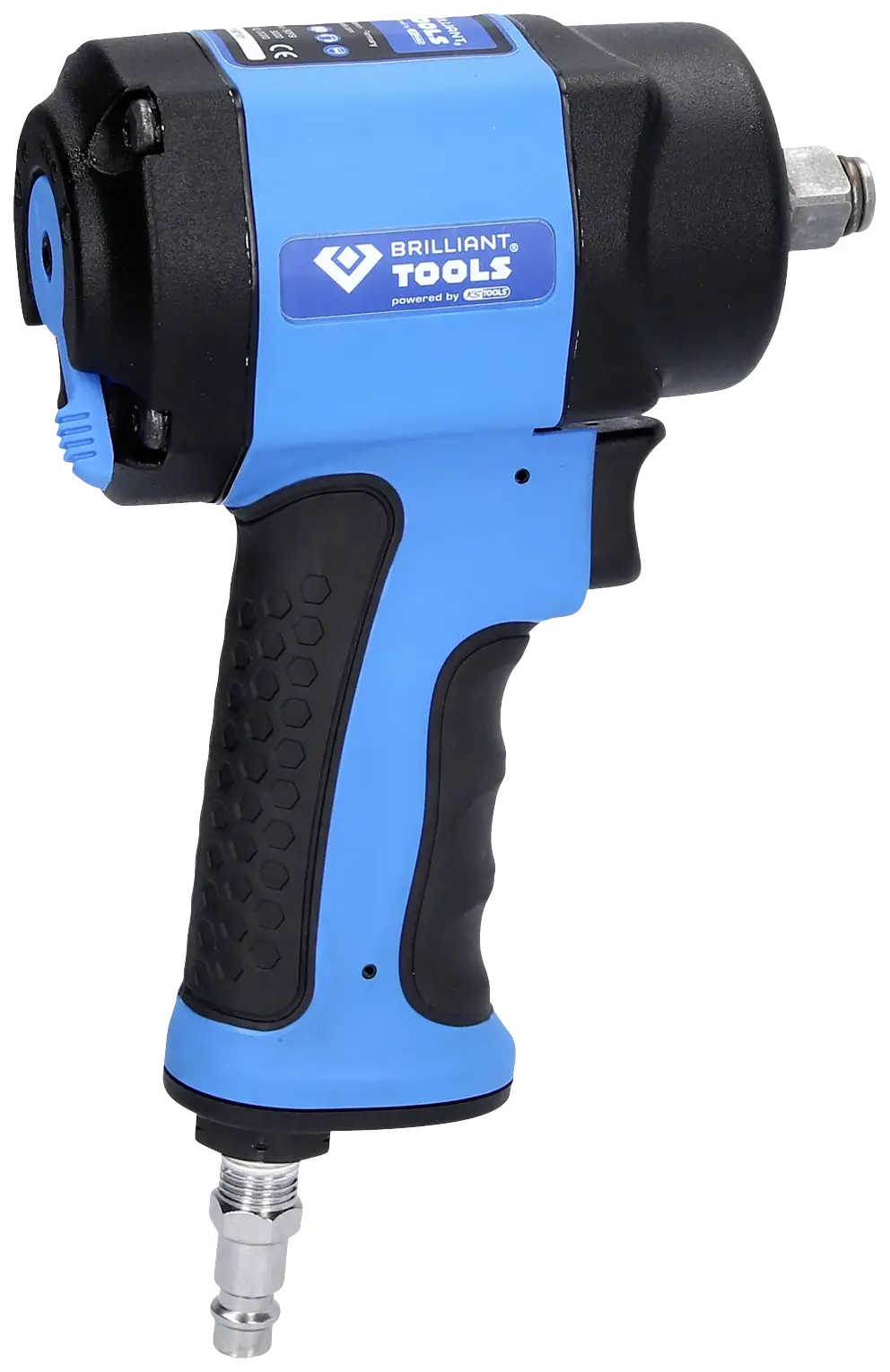Пневматический ударный гайковерт Brilliant Tools BT160400 1240 Нм 6,3 бар
