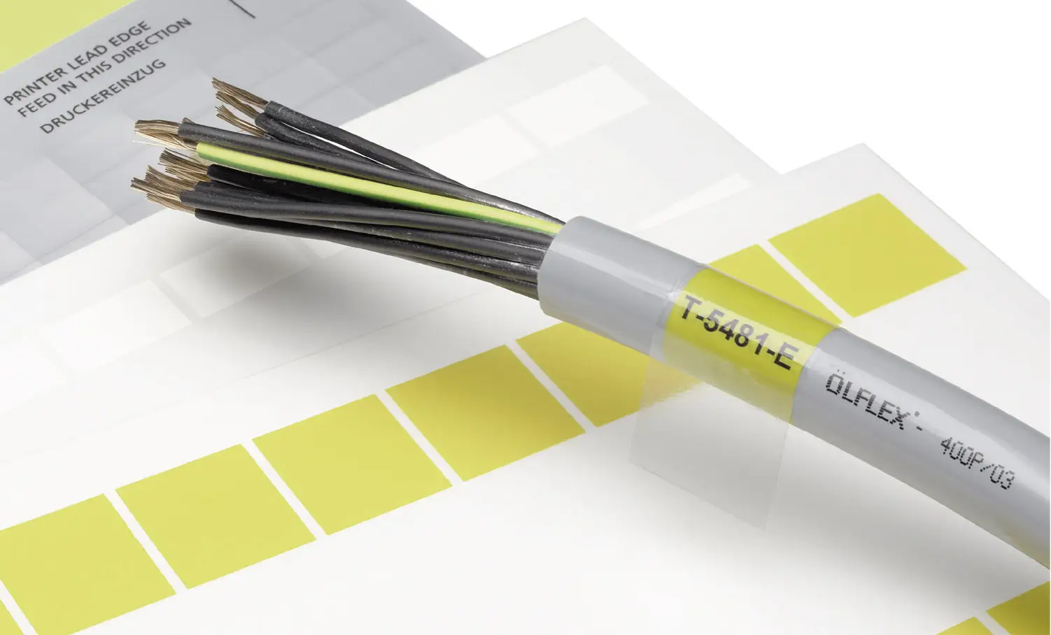 LAPP 83256145 Етикетка для кабелю Fleximark 25 x 19 мм Колір поля етикетки: білий Кількість етикеток: 40