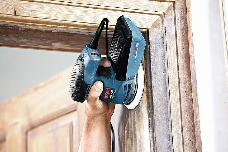 Орбитальная шлифовальная машина Bosch Professional GEX 125-1 AE 0.601.387.504 мощностью 250 Вт