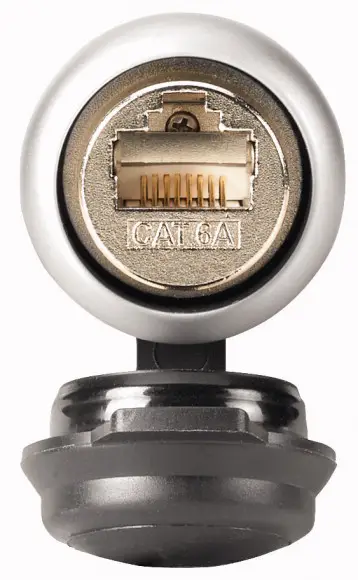 Корпус вилки Eaton M22-RJ45-CAT6A RJ45 RJ45 Eaton M22-RJ45-CAT6A EP-400122 Корпус вилки RJ45 1 шт.