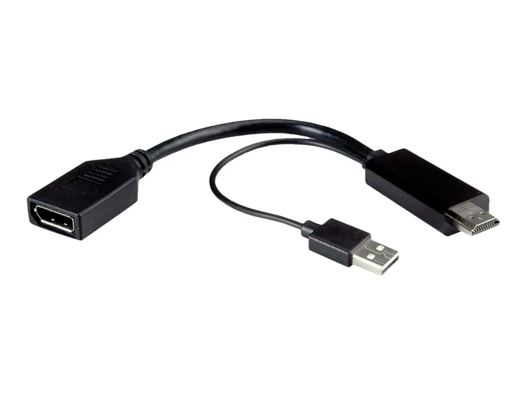 DisplayPort, HDMI адаптер Roline 12.03.3147, 0,15 м