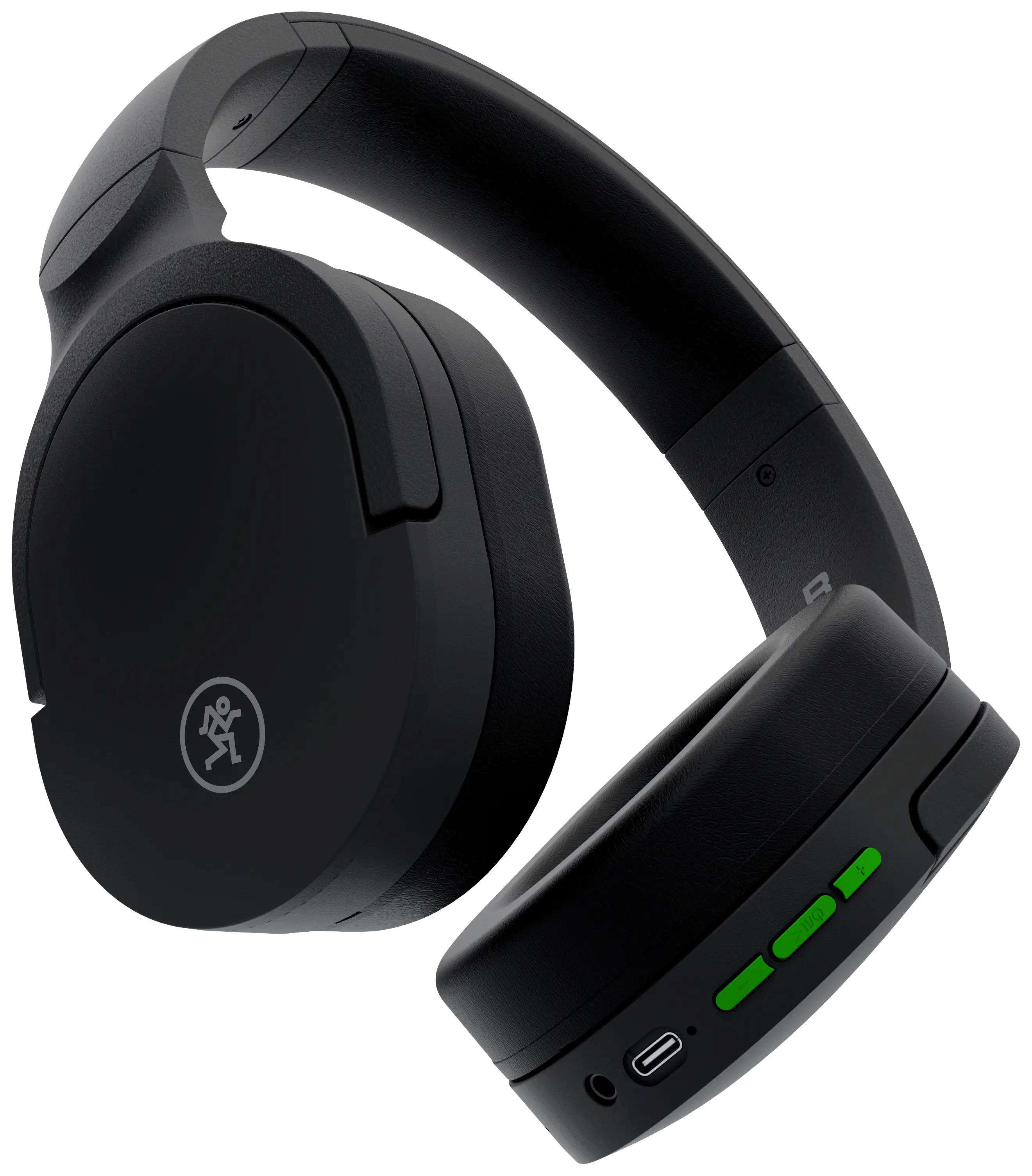 Стереонаушники Mackie MC-40BT с Bluetooth, черные, накладные, студийного типа.