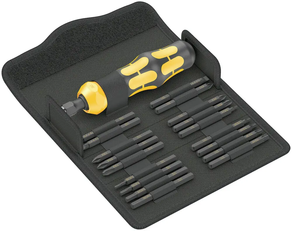 Wera Kraftform Kompakt 900 Set 1 набор отверток 05018110001, 195 мм, набор из 19 бит