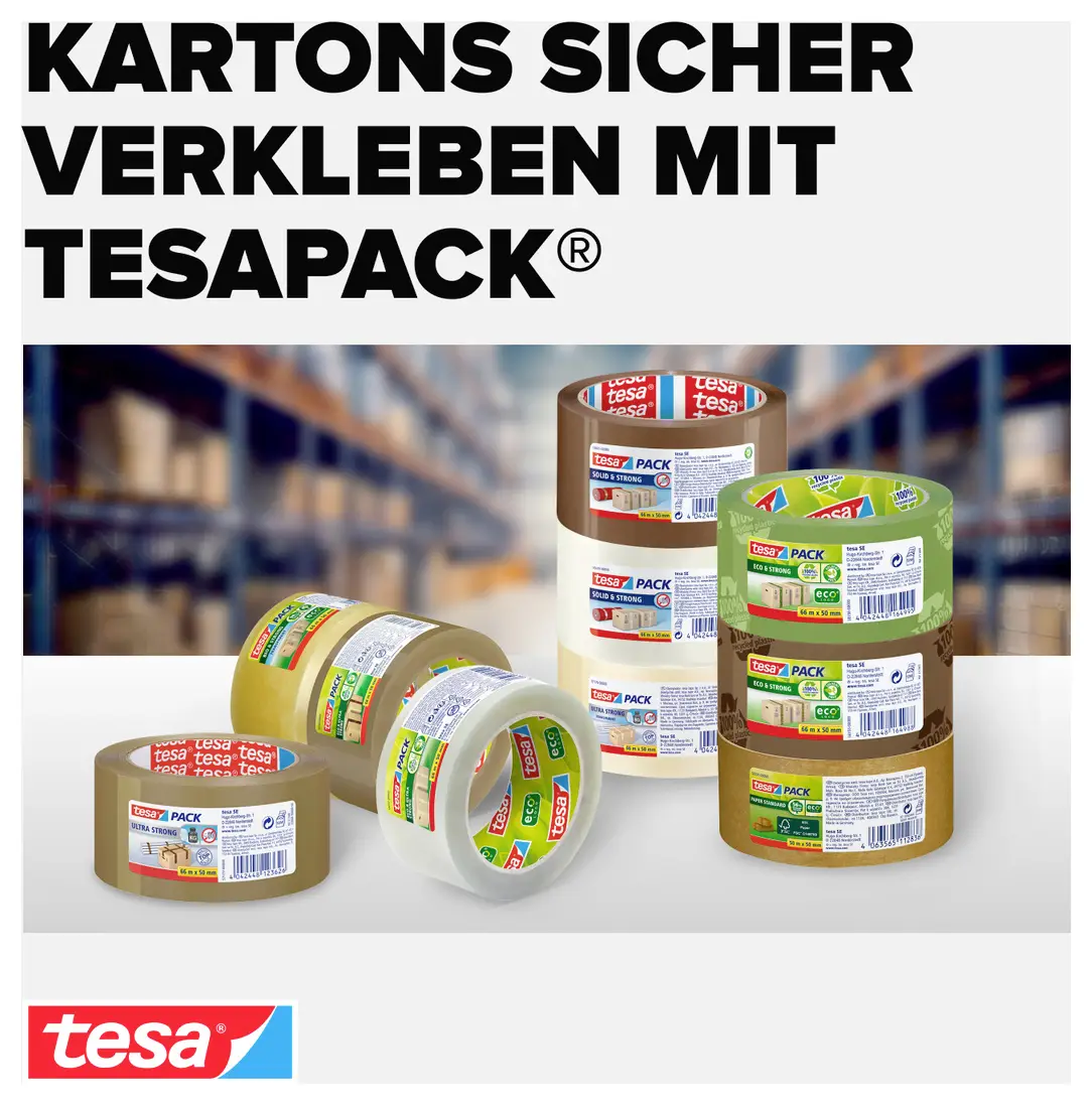 Упаковочная лента tesa 56000-00000-00 БУМАГА ULTRA STRONG (Д x Ш) 25 мм x 50 мм 25 мм 1 шт.