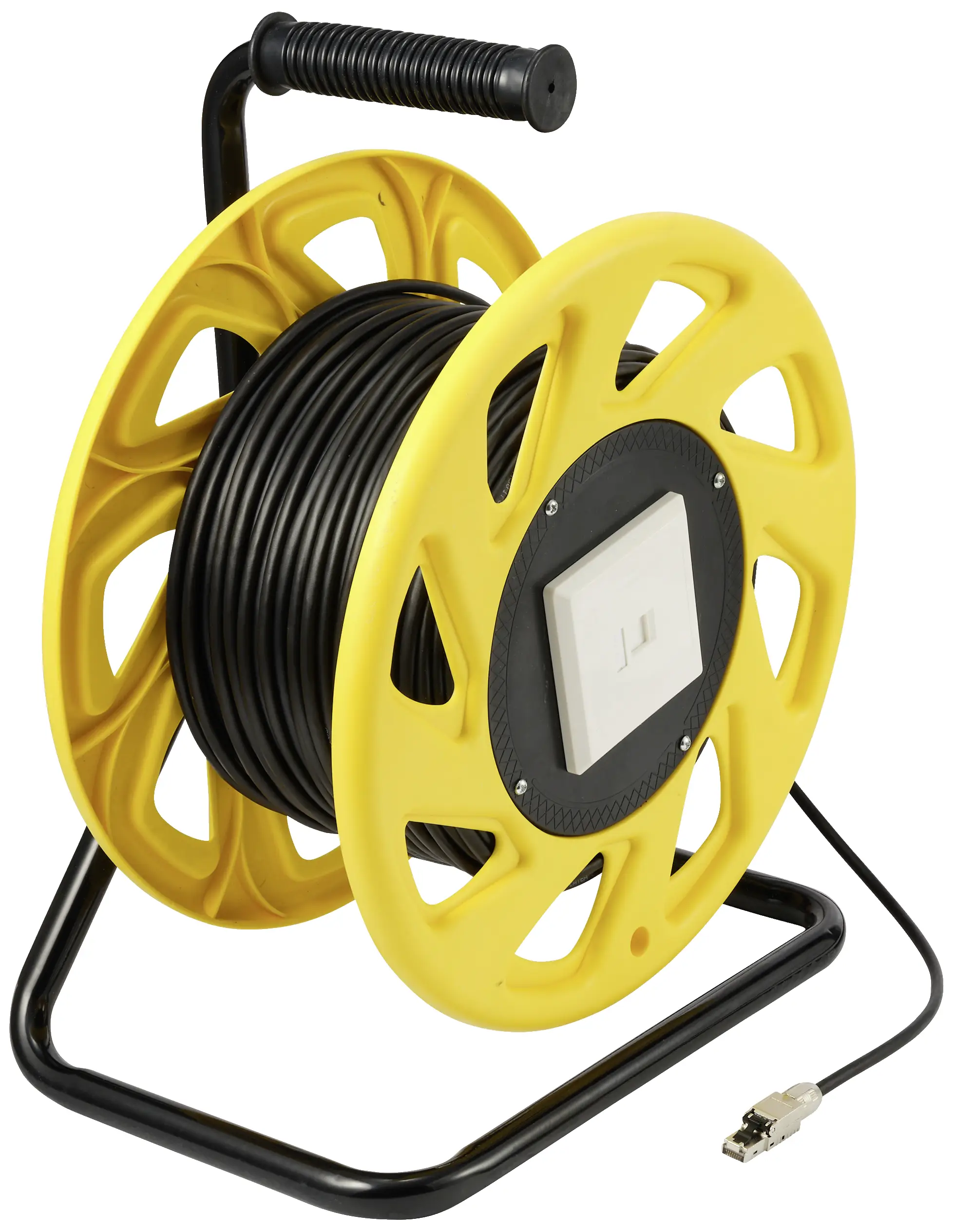 Кабель RJ45 на барабані Renkforce RF-5264732, CAT 6a, S/FTP, 60 м