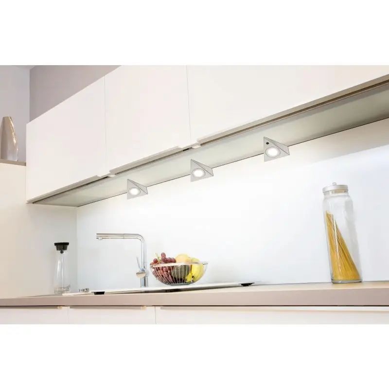 Светодиодная лампа подсветки с датчиком движения Müller-Licht Trios 20000081 LED LED стационарно встраиваемая 8 Вт серебристый 400