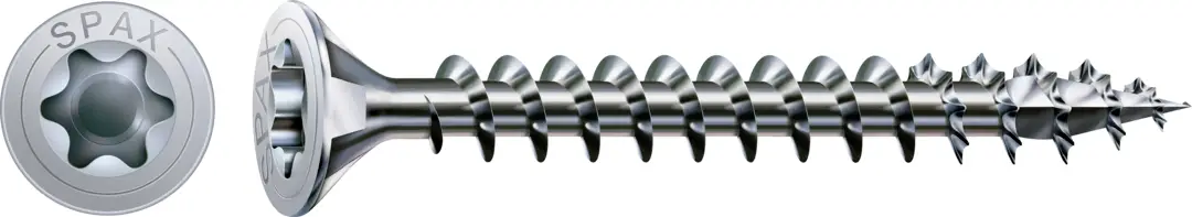 SPAX 1191010450603 R 88091 Senkkopf/T-STAR Винт по дереву 4,5 мм 60 мм T-STAR плюс сталь WIROX 100 шт.