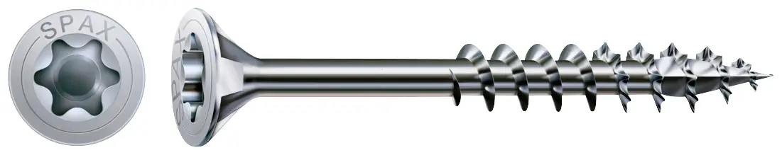 SPAX 0191010400603 R 88091 Шуруп по дереву Senkkopf/T-STAR TG 4 мм 60 мм T-STAR plus сталь WIROX 100 шт.