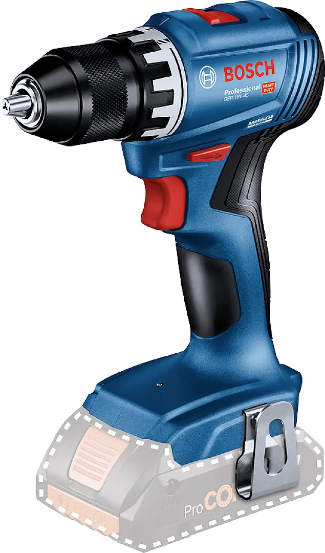 Bosch Professional GSR 18V-45 06019K3200 Акумуляторний дриль-шуруповерт 18 В без акумулятора